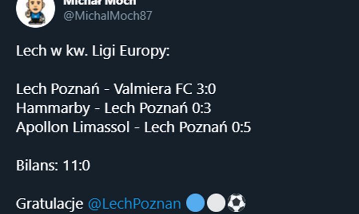 Bilans Lecha Poznań w el. do Ligi Europy!
